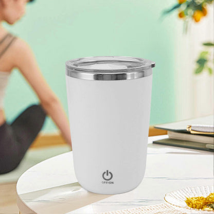 RECHARGING COFFEE BEATER MUG TOUCH PANEL & MAGNETIC BEATING