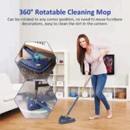 360° Rotatable Adjustable Cleaning Triangle Mop