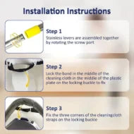 360° Rotatable Adjustable Cleaning Triangle Mop