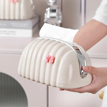 Luxury Tissue Box Desktop Tissue Organizer