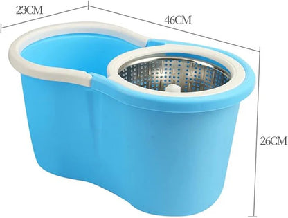 Spin Mop and Bucket Set 360 Spin Mop and Bucket Set with 2 Microfiber Mop Pads,Mop and Bucket System with