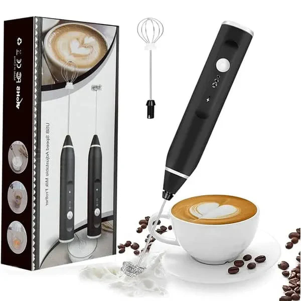 Electric Coffee Mixer Rechargeable Milk Shaker