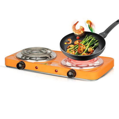 Double Burner Electric Stove