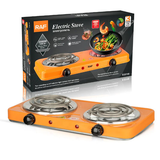 Double Burner Electric Stove