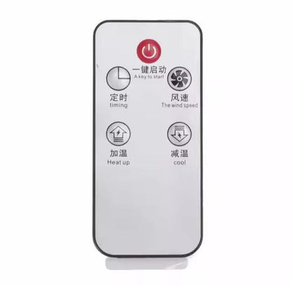 Portable Space Heater🔥🔥🔥 Electric Heater Heating for Room 3D Flame Mini Heating Fans Remote