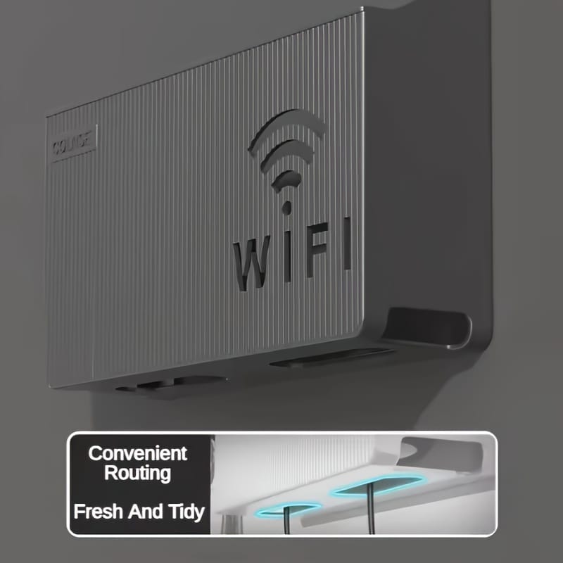 Metal WiFi Router Device Rack