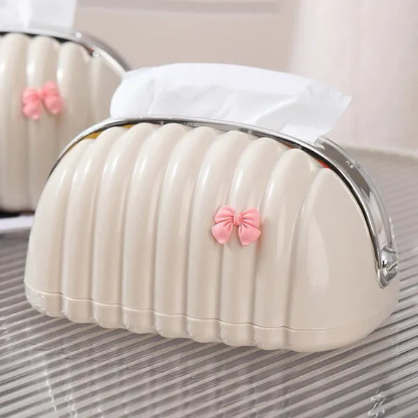 Luxury Tissue Box Desktop Tissue Organizer