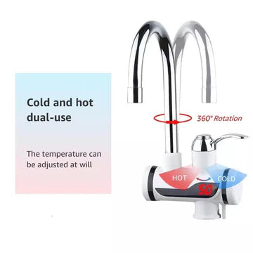 Electric Faucet Tap, Electric Hot & Cold Water Tap, Instant Water Heater