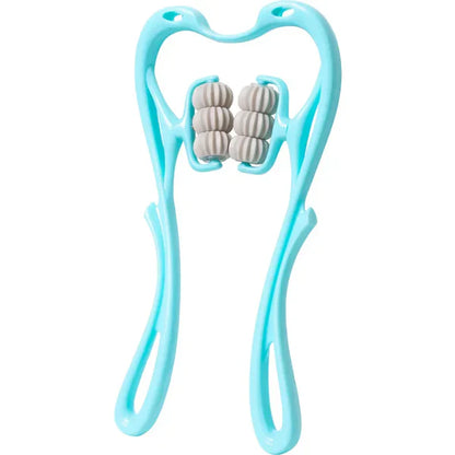 6-wheel Neck Massager Plastic Pressure Point Therapy Neck Massage Tools Neck Massage Relieve