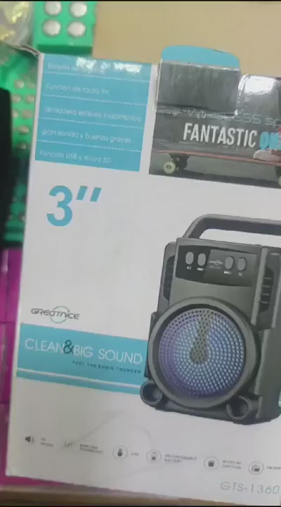 GTS-1360 Wireless Bluetooth Speaker